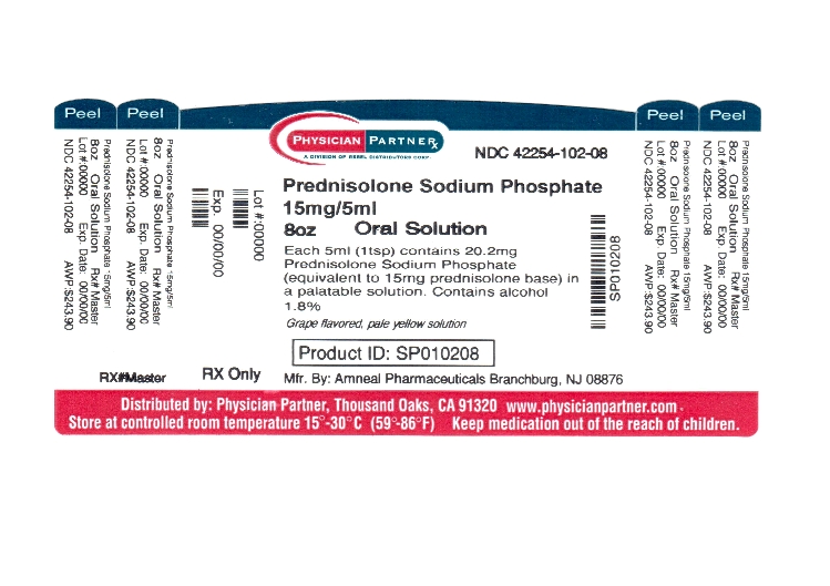 Prednisolone Sodium Phosphate 15mg/5ml
