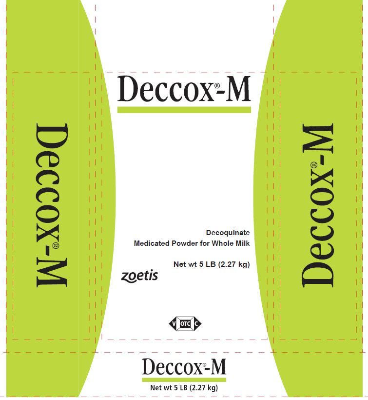 5lb bag label for Deccox-M