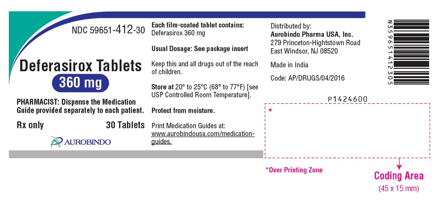PACKAGE LABEL-PRINCIPAL DISPLAY PANEL - 360 mg (30 Tablet Bottle)