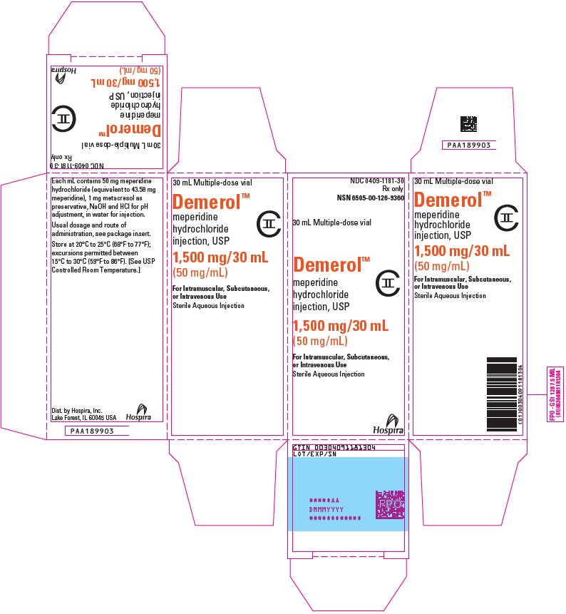 PRINCIPAL DISPLAY PANEL - 25 mg/0.5 mL Ampule Dose Pak