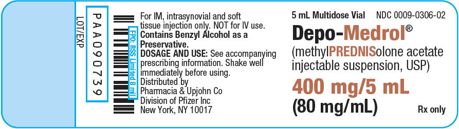 PRINCIPAL DISPLAY PANEL - 400 mg/5 mL Vial Label