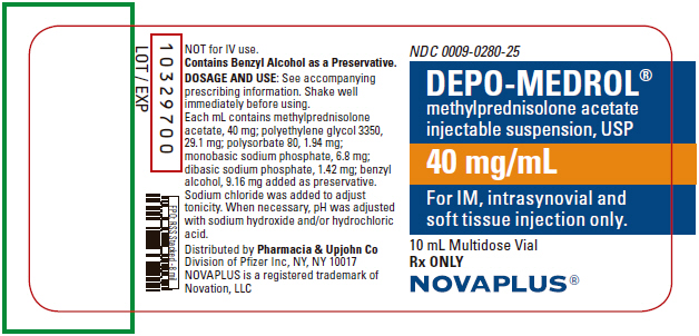 PRINCIPAL DISPLAY PANEL - 40 mg/mL Vial Label