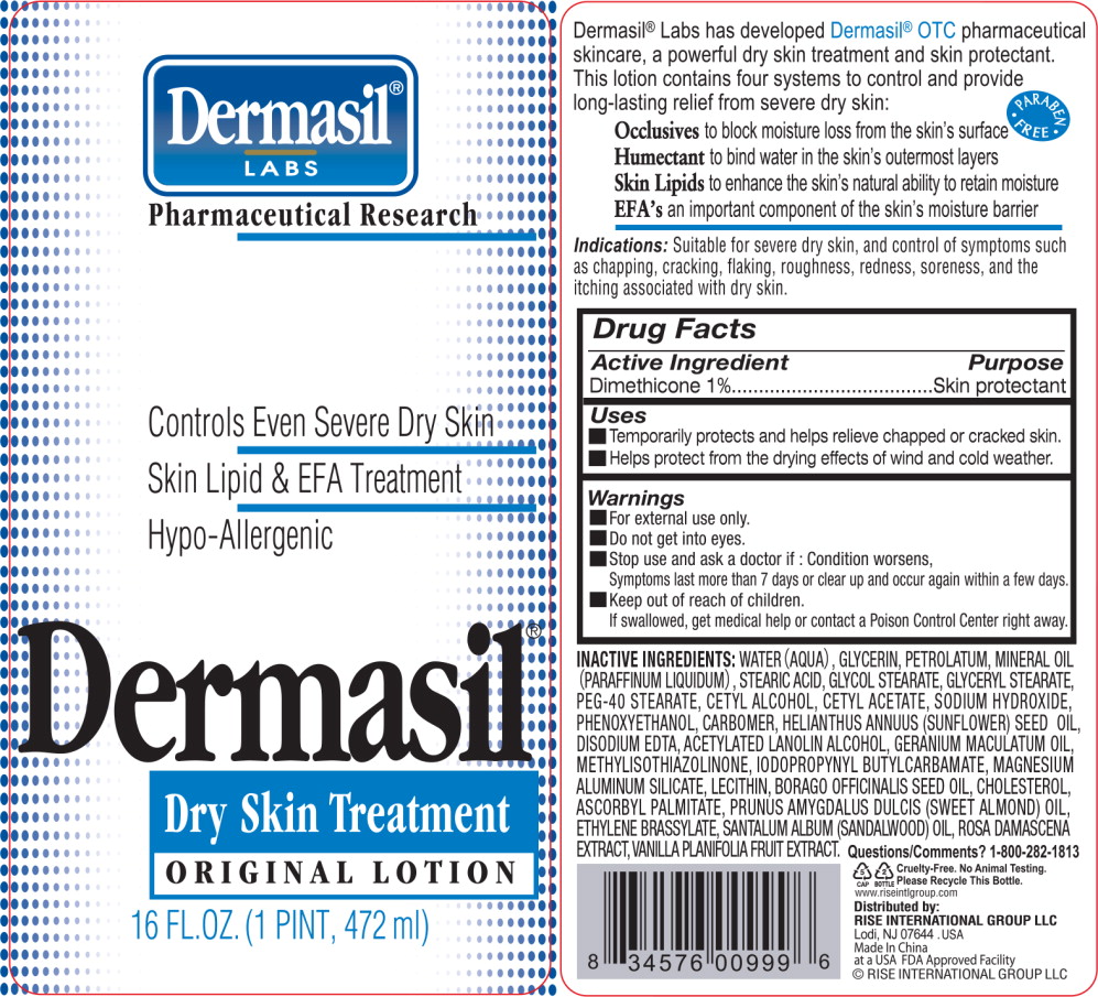 Principal Display Panel - Bottle Label Dermasil 16oz
