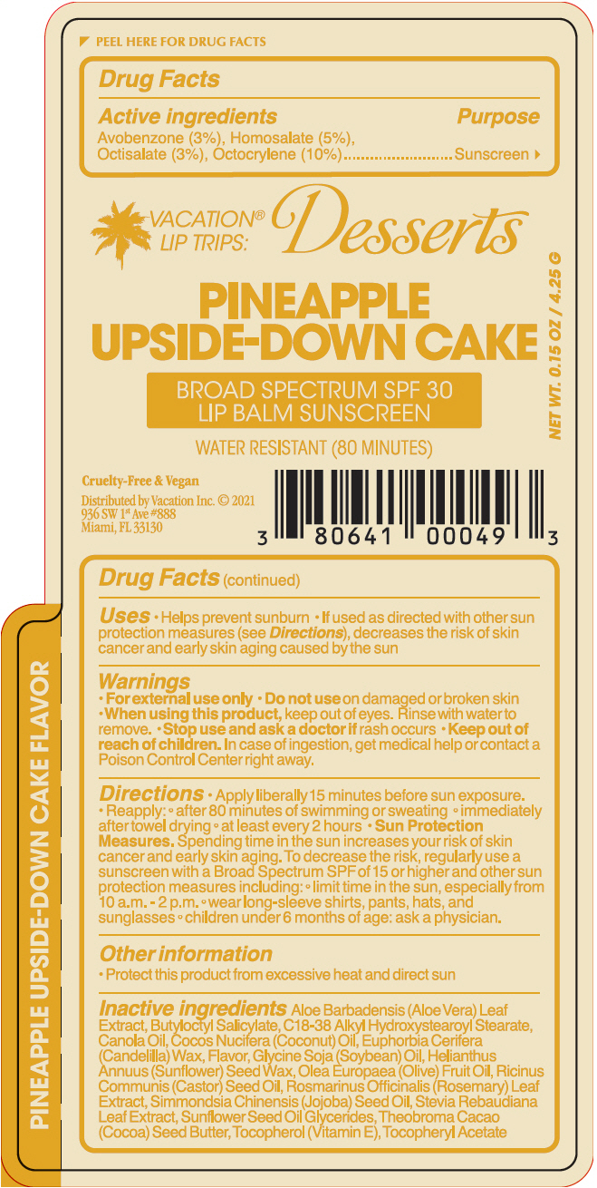 PRINCIPAL DISPLAY PANEL - 4.25 G Tube Label - PINEAPPLE UPSIDE-DOWN CAKE