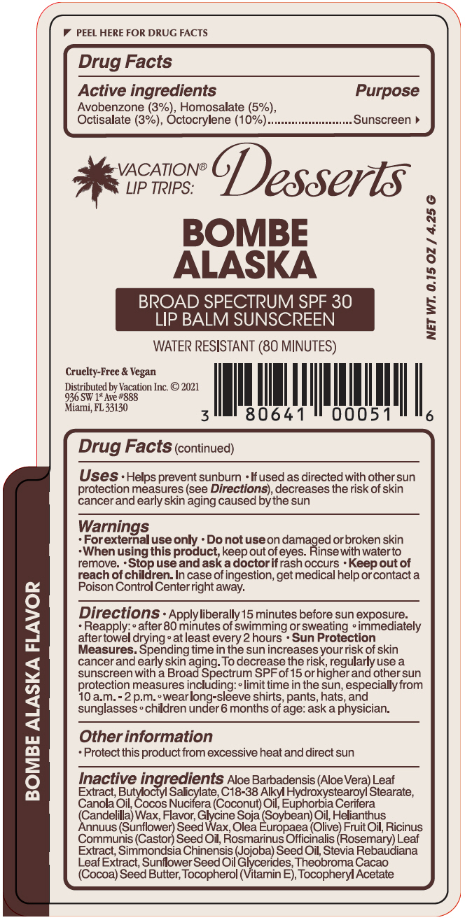 PRINCIPAL DISPLAY PANEL - 4.25 G Tube Label - BOMBE ALASKA