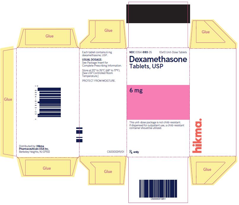 6 mg Unit-Dose Carton