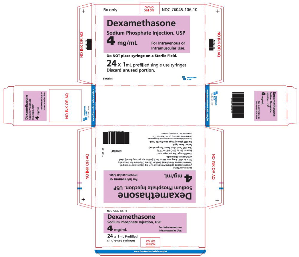 PACKAGE LABEL - PRINCIPAL DISPLAY – Dexamethasone 1 mL Carton Panel

