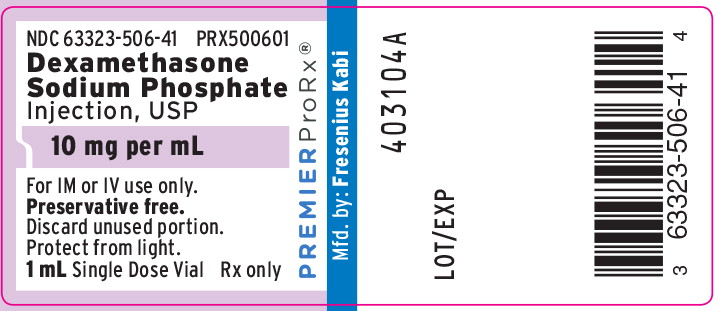 PACKAGE LABEL - PRINCIPAL DISPLAY - Dexamethasone 1 mL Vial Label
