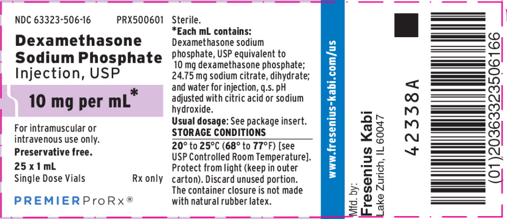 PACKAGE LABEL - PRINCIPAL DISPLAY - Dexamethasone 1 mL Vial Tray Label

