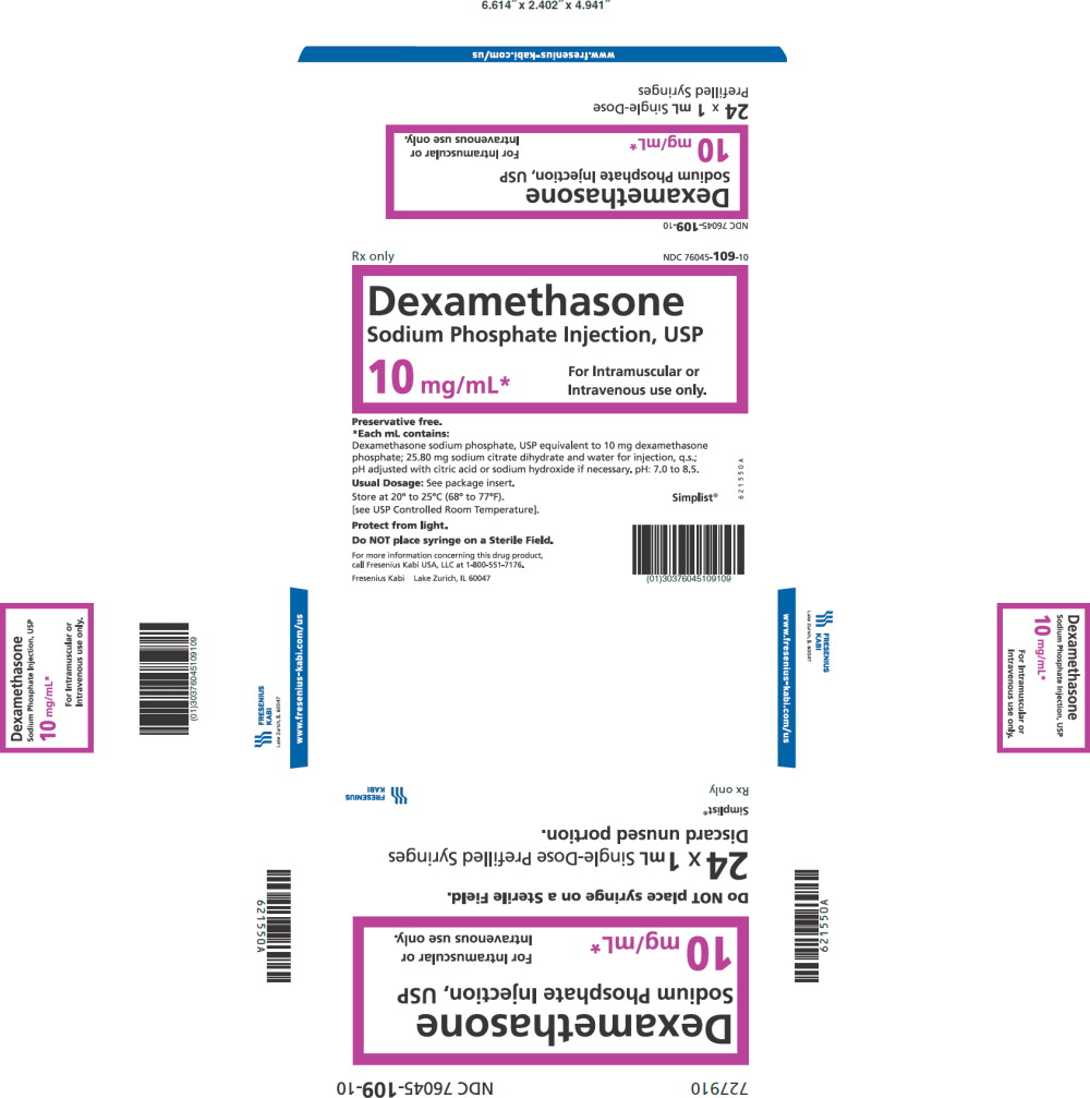 PACKAGE LABEL - PRINCIPAL DISPLAY - Dexamethasone 1 mL Syringe Carton Panel
