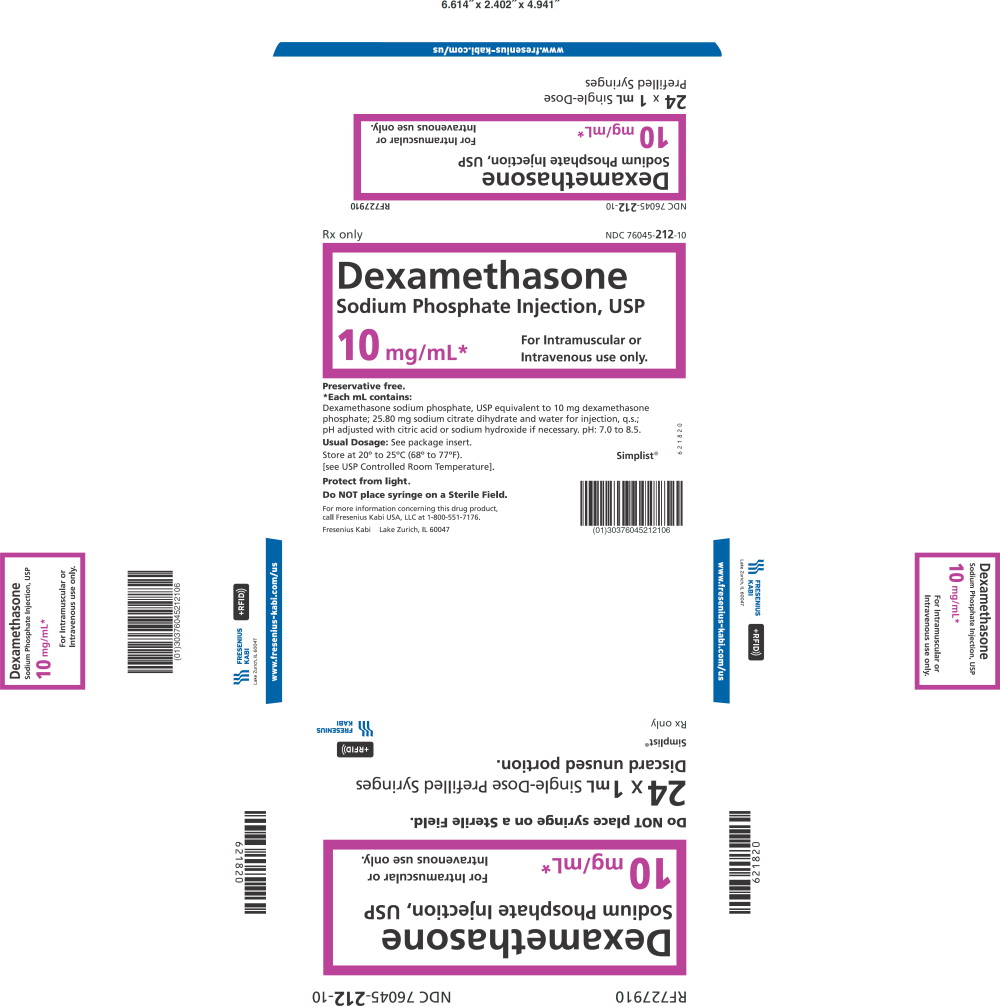 PACKAGE LABEL - PRINCIPAL DISPLAY - Dexamethasone 1 mL Syringe Carton Panel

