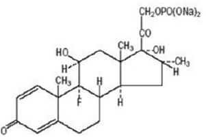 Dexamethasone Sodium Phosphate Chemical Structure