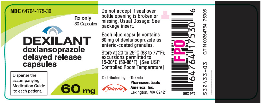 PRINCIPAL DISPLAY PANEL - 60 mg Capsule Bottle Label