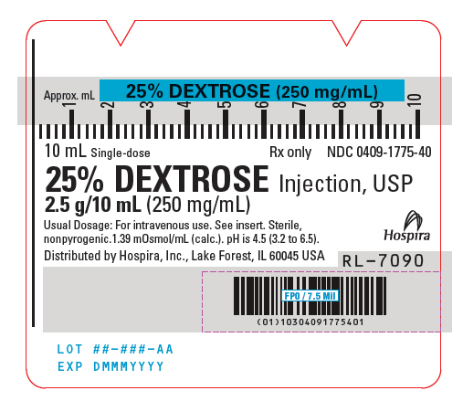 PRINICIPAL DISPLAY PANEL - 10 mL Syringe Label