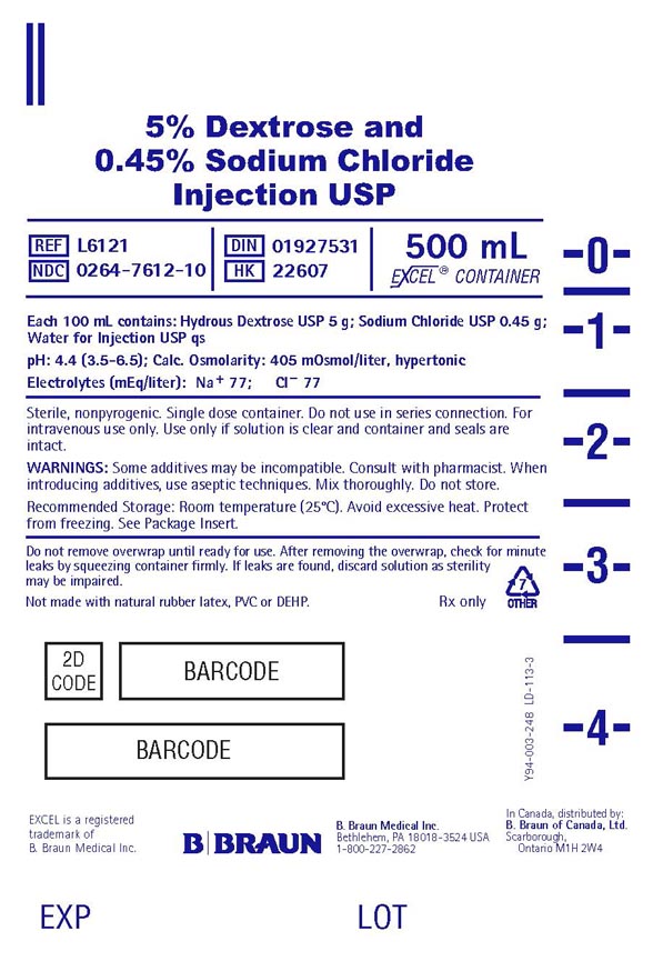 500 mL Container Label L6121