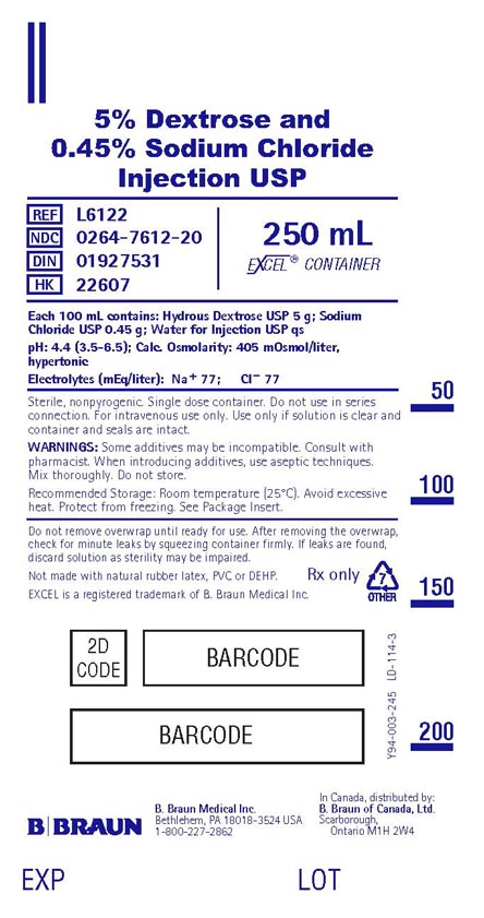 250 mL Container Label L6122