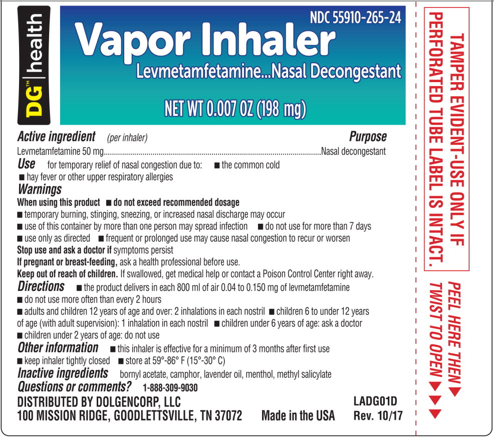 Principal Display Panel - 198 mg Inhaler Label
