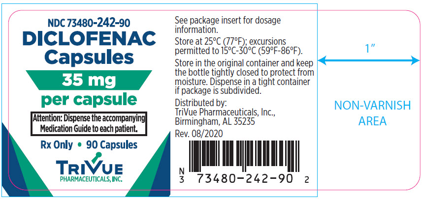 PRINCIPAL DISPLAY PANEL - 35 mg Capsule Bottle Label