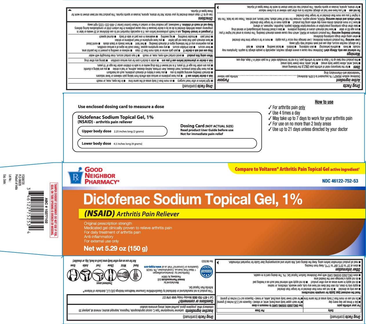Diclofenac Sodium (NSAID*) 1% (equivalent to 0.93% diclofenac) *nonsteroidal anti-inflammatory drug