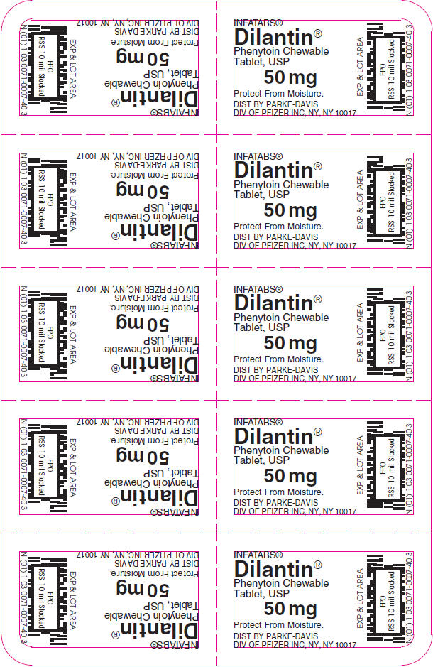 Principal Display Panel - 50 mg Tablet Blister Pack