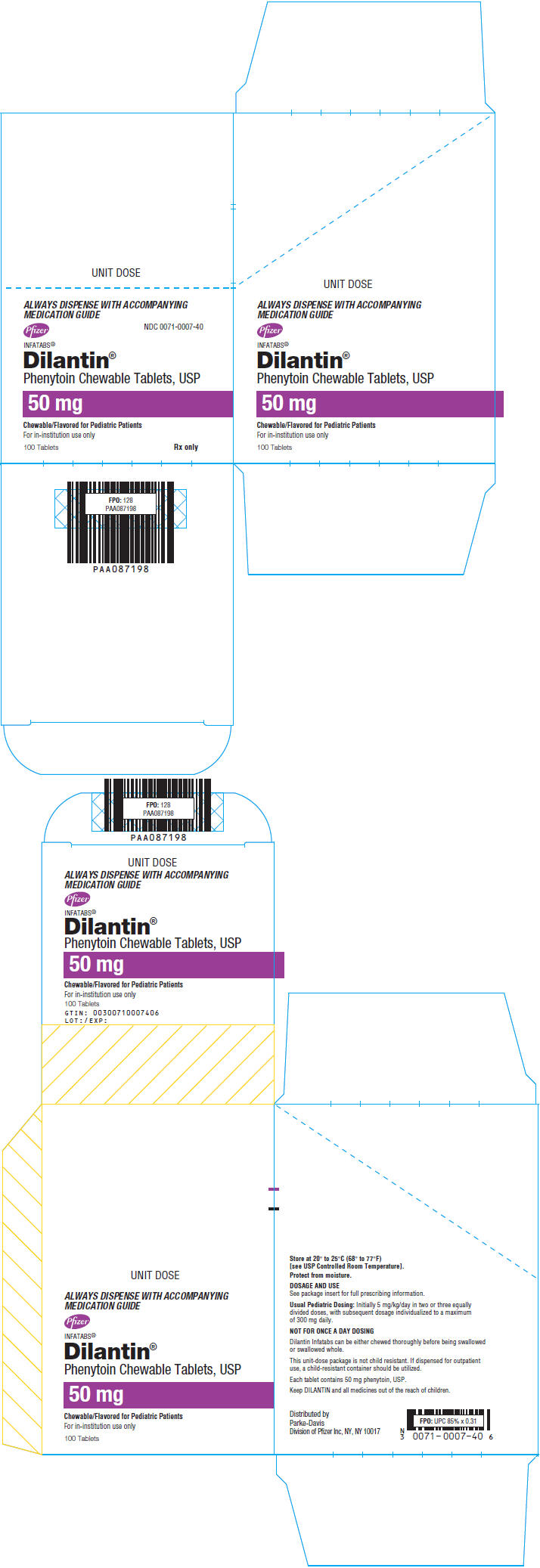 PRINCIPAL DISPLAY PANEL - 50 mg Tablet Blister Pack Box