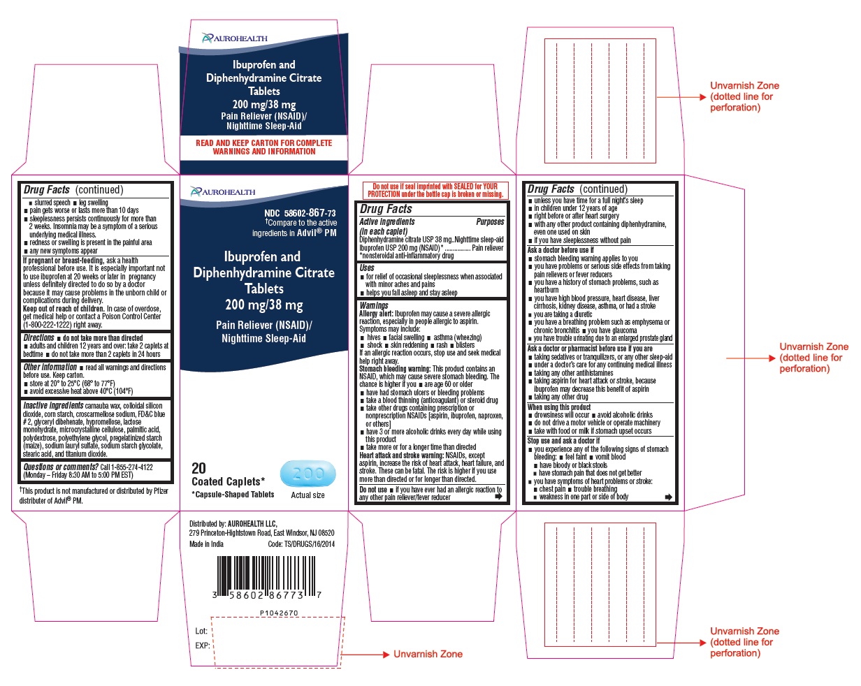 PACKAGE LABEL-PRINCIPAL DISPLAY PANEL - 200 mg/38 mg (20 Coated Caplets) Bottle Carton Label