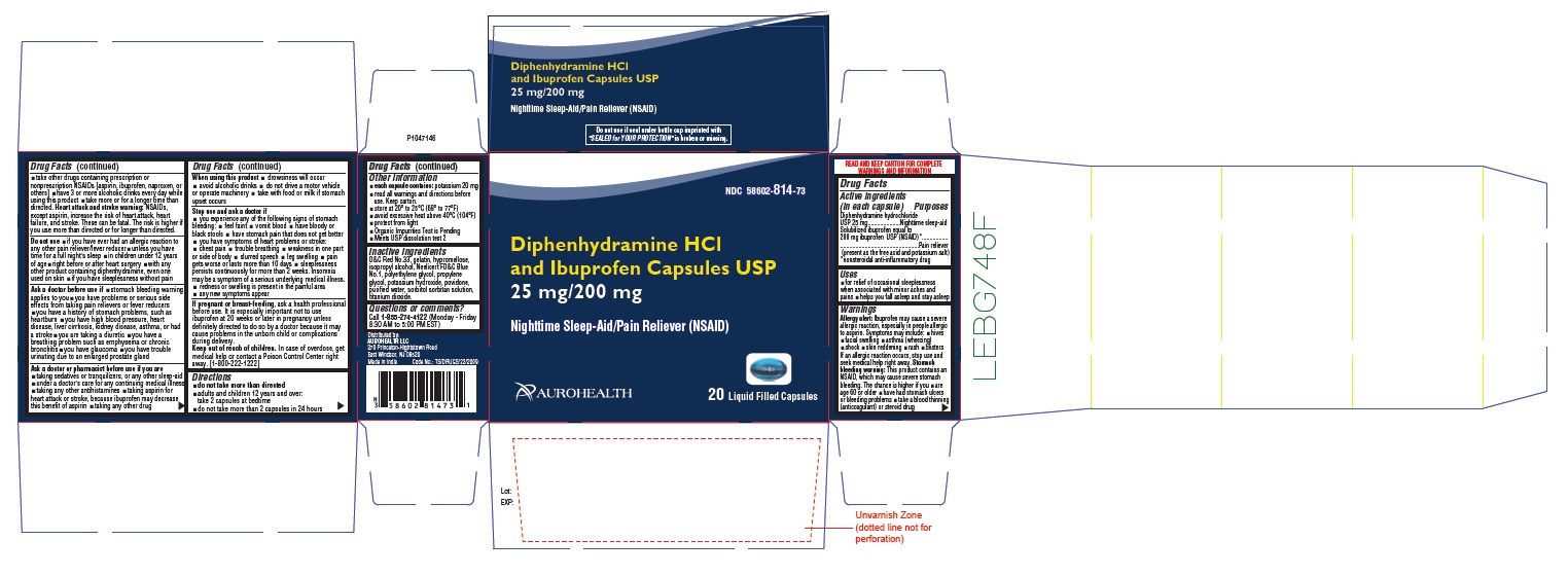 PACKAGE LABEL-PRINCIPAL DISPLAY PANEL - 25 mg/200 mg (20 Liquid-Filled Capsules) Bottle Carton Label