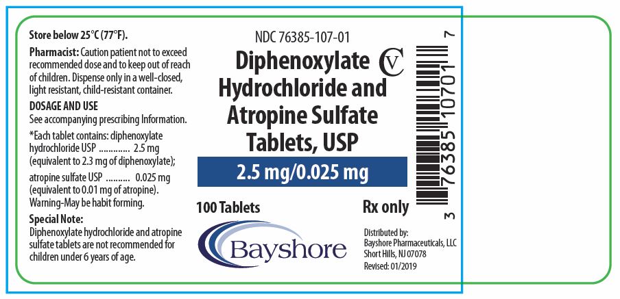 Diphenoxylate Hydrochloride And Atropine Sulfate | Bayshore Pharmaceuticals, Llc Breastfeeding