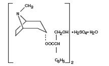 Atropine Sulfate Structural Formula