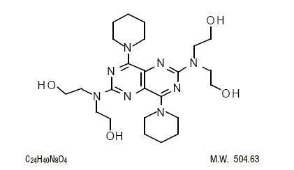 dipyridamole-molec-structure