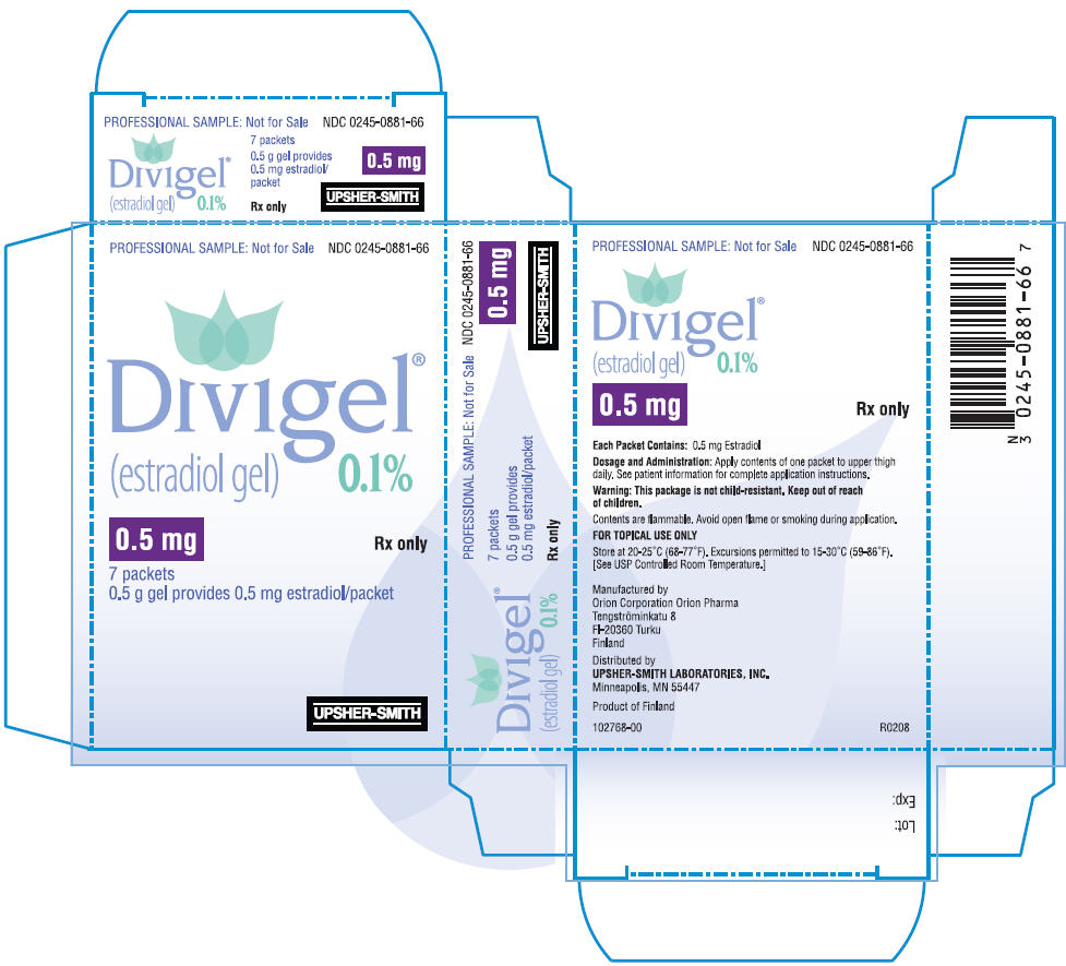 PRINCIPAL DISPLAY PANEL - 0.5 mg Packet Carton