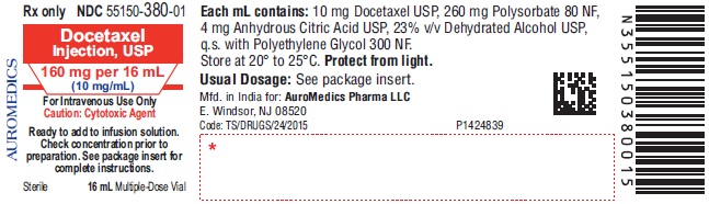 PACKAGE LABEL-PRINCIPAL DISPLAY PANEL-160 mg per 16 mL (10 mg/mL) - Container Label