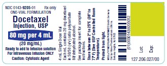 80 mg/ 4 mL vial label