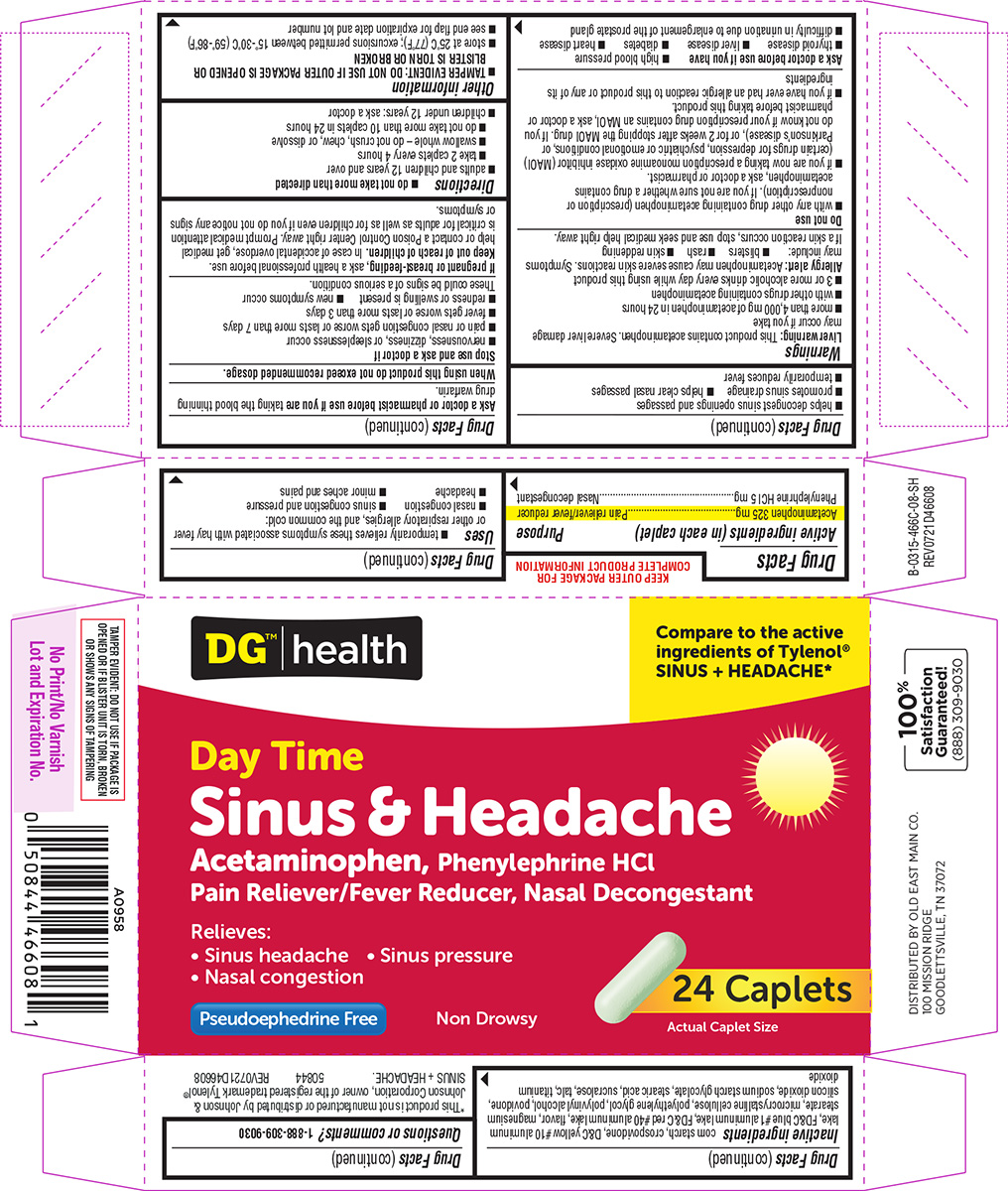 Sinus And Headache Daytime | Acetaminophen, Phenylephrine Hcl Tablet while Breastfeeding
