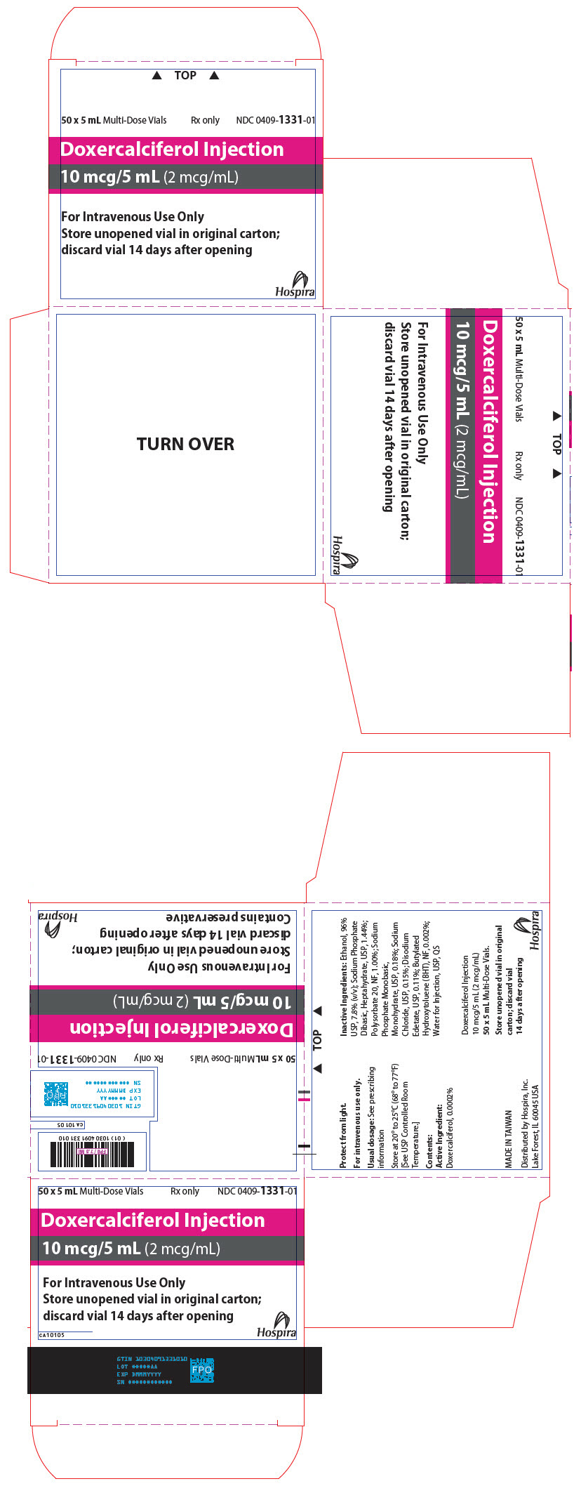 PRINCIPAL DISPLAY PANEL - 5 mL Vial Carton
