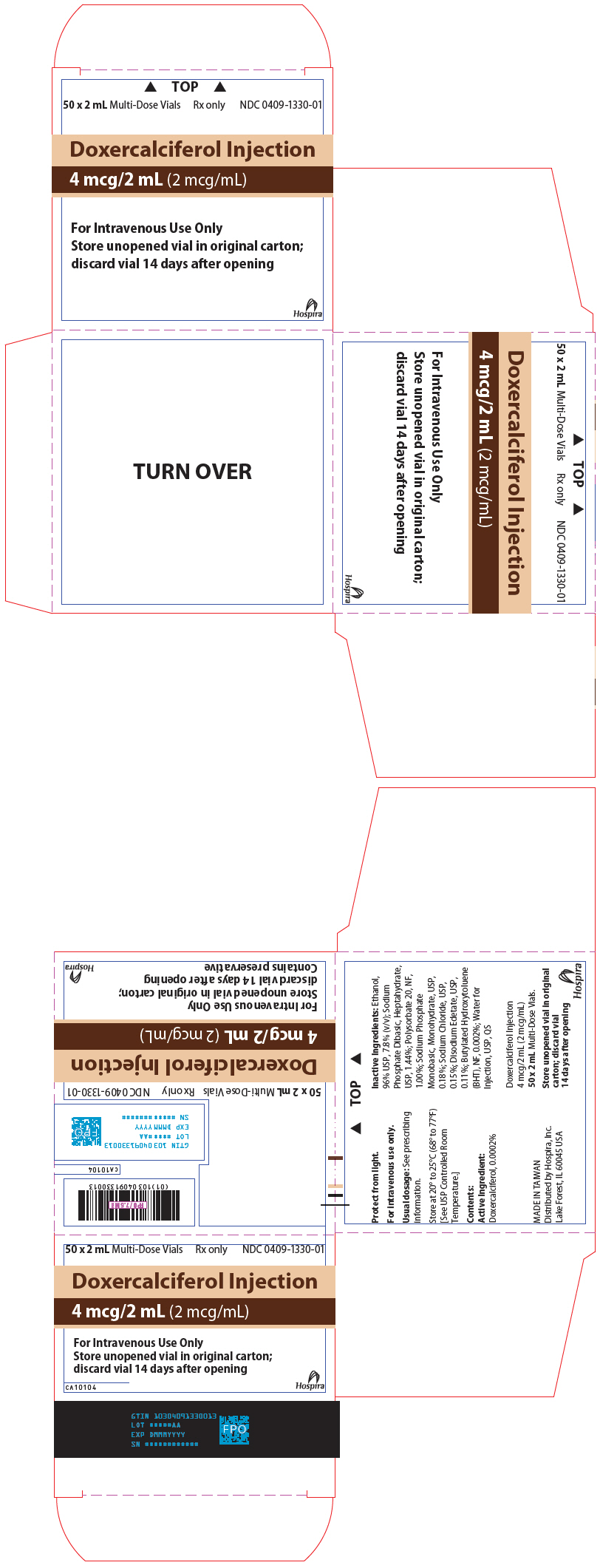PRINCIPAL DISPLAY PANEL - 2 mL Vial Carton