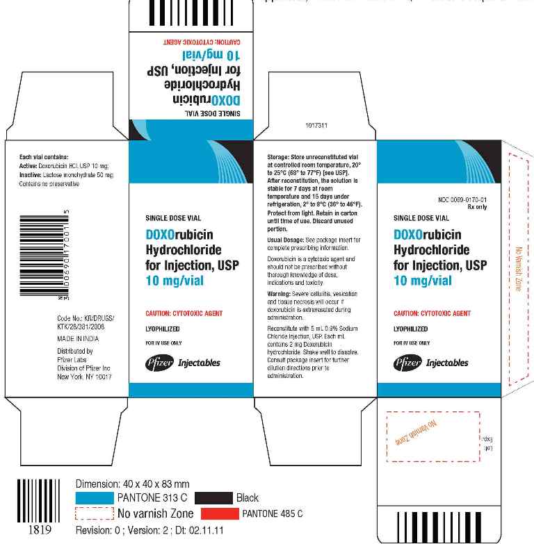 container label 10mg/Vial