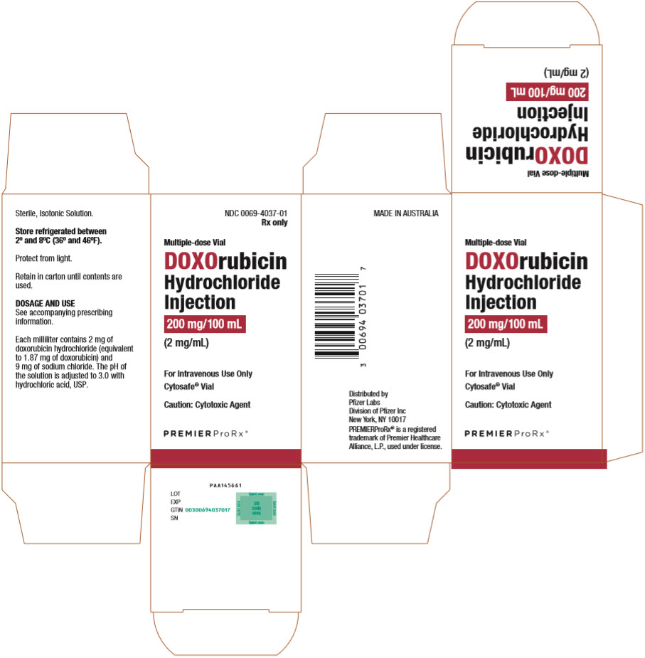 PRINCIPAL DISPLAY PANEL - 200 mg/100 mL Vial Carton