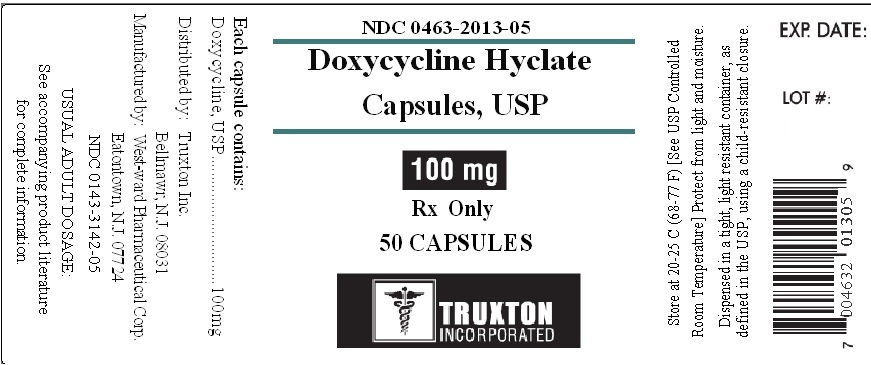 DOXYCYCLINE HYCLATE CAPSULES, USP 100MG