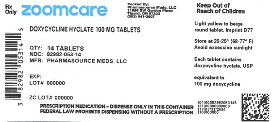 doxycycline label