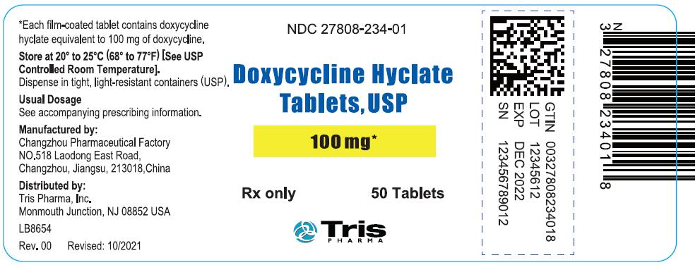 PRINCIPAL DISPLAY PANEL - 100 mg Tablet Bottle Label - 50 Tablets