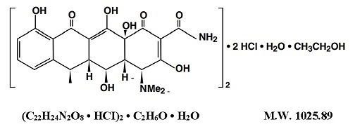 doxycycline-spl-structure