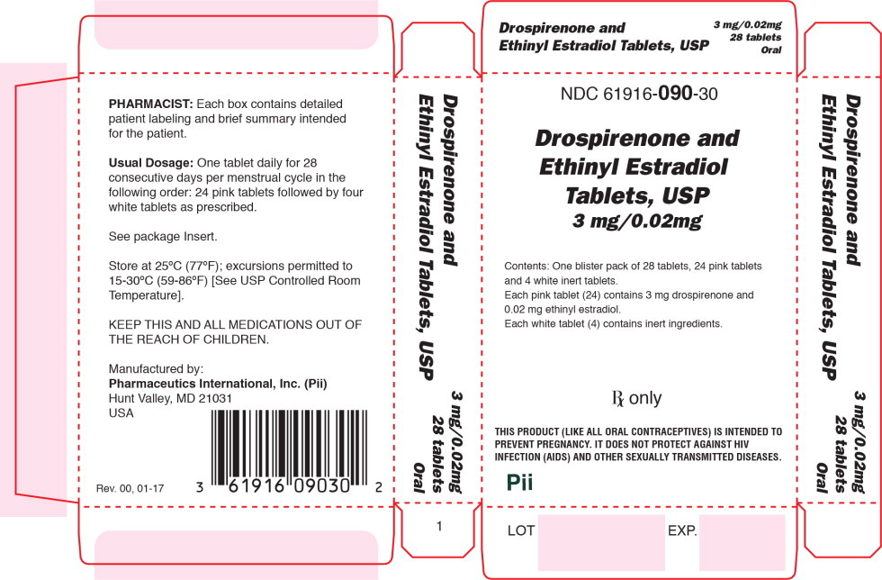 Principal Display Panel - Drospirenone and Ethinyl Estradiol Tablets Label
