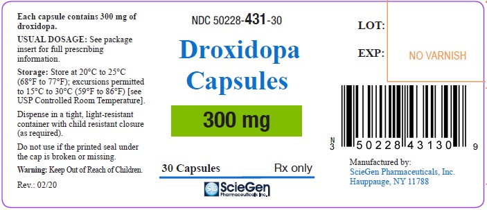 droxidopa 300mg 30