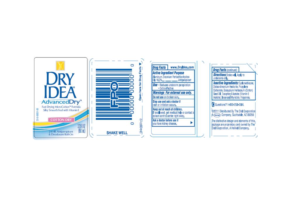 image of dryidea-cotton label