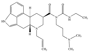Cabergoline Structural Formula