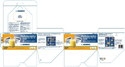 Cholestyramine for oral suspension usp powder, carton