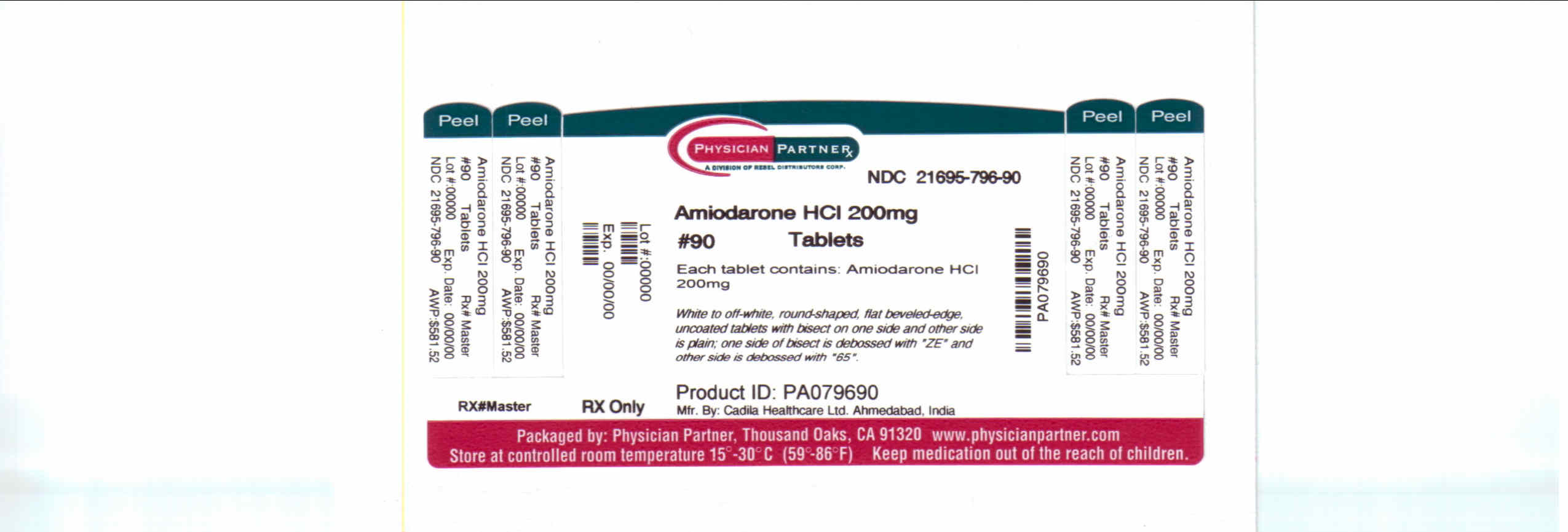 Amiodarone HCl 200mg
