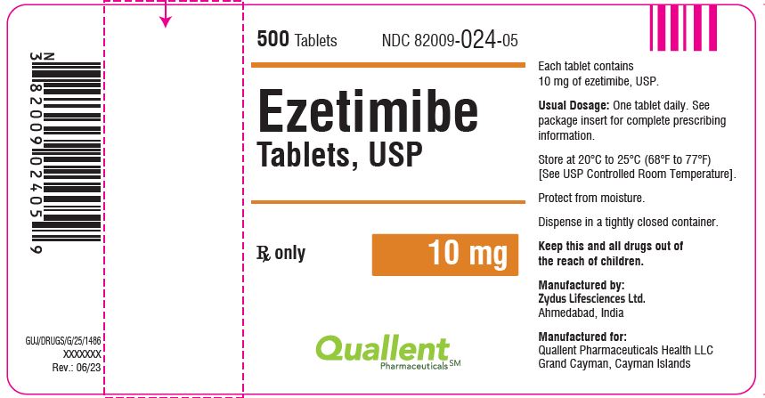 Ezetimibe Tablets, 10 mg