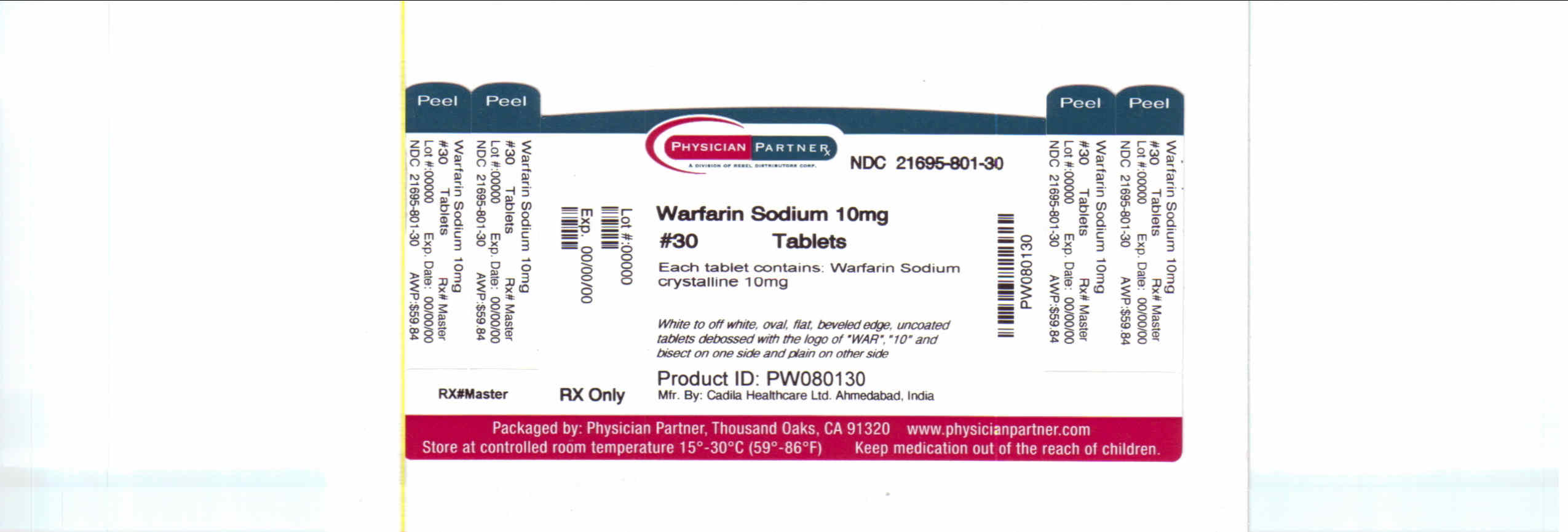 Warfarin Sodium 3mg